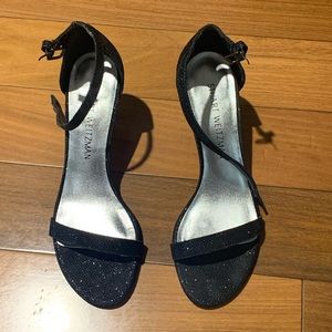 Stuart Weitzman kitten heel sandal